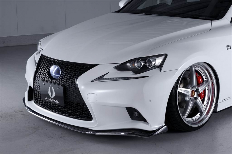 Evasive Motorsports Performance Parts For The Driven Aimgain Front Under Spoiler Lexus Is Is350 300h Is250 F Sport 2014 Cf