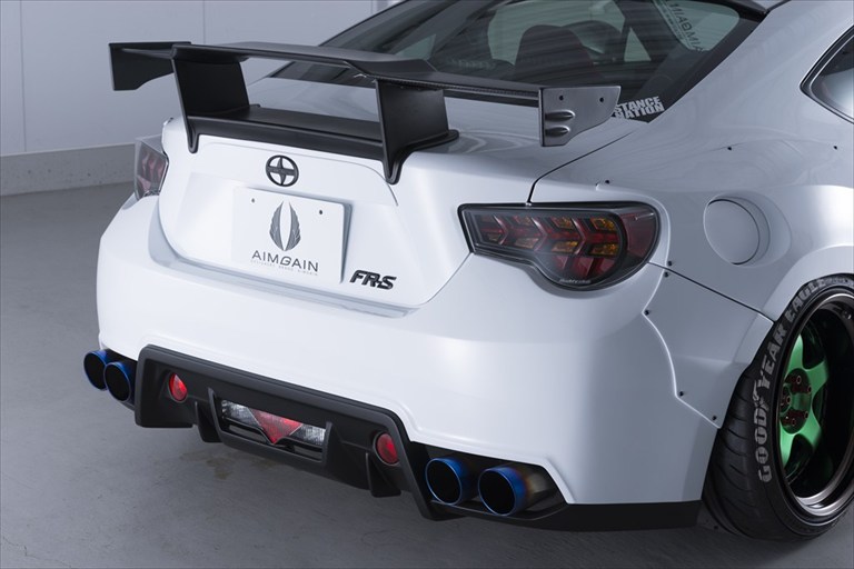 subaru brz rear bumper