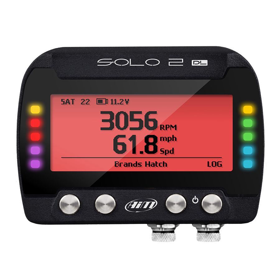 Evasive Motorsports: AiM Sports Solo 2 DL Lap Timer