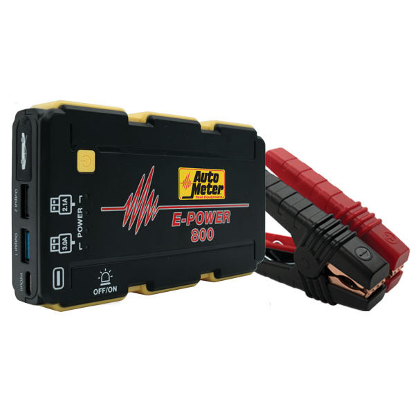 Jump starter 12 V with power bank, 800 A 