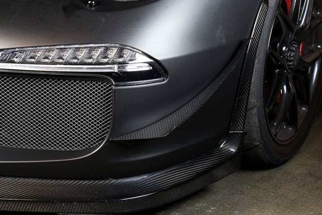 Evasive Motorsports Apr Performance Carbon Fiber Bumper Canards