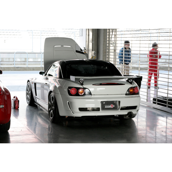 Evasive Motorsports: ASM I.S. Design -08 WIDE Rear Aero Bumper (FRP) -  Honda S2000 AP1/2 00-09