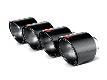 Akrapovic Tail Pipe Set (Carbon,dia 115 mm) - Chevrolet Corvette ZO6/ZR1 (C6) 06-13