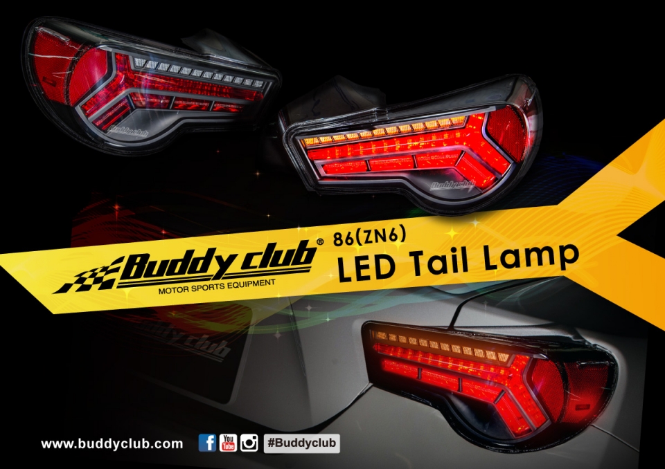 Evasive Motorsports: Buddy Club V2 LED Tail Lights - Scion FR-S