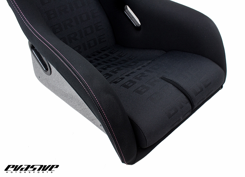 Evasive Motorsports: Bride Seat Cushion (Black) - Zieg IV Wide