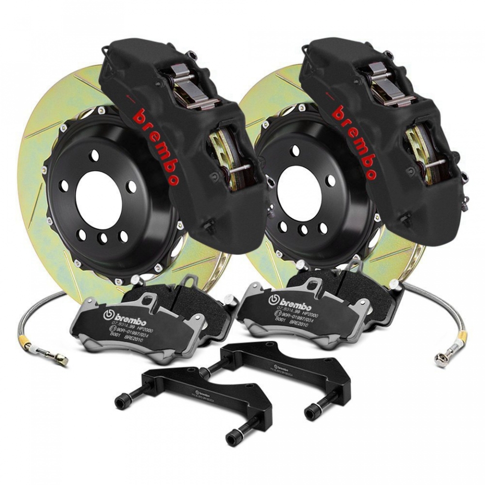 Brembo Volkswagen Golf Front 2-Piece GT-S Slotted Brake Kit - 1N2.9055AS