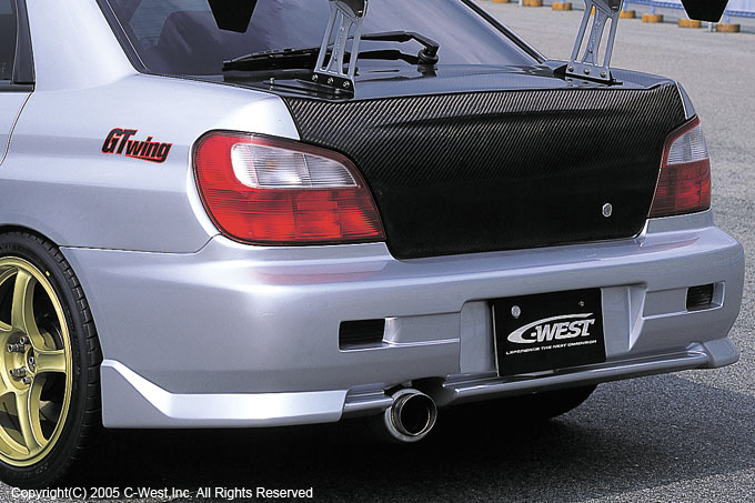 2005 sti rear bumper