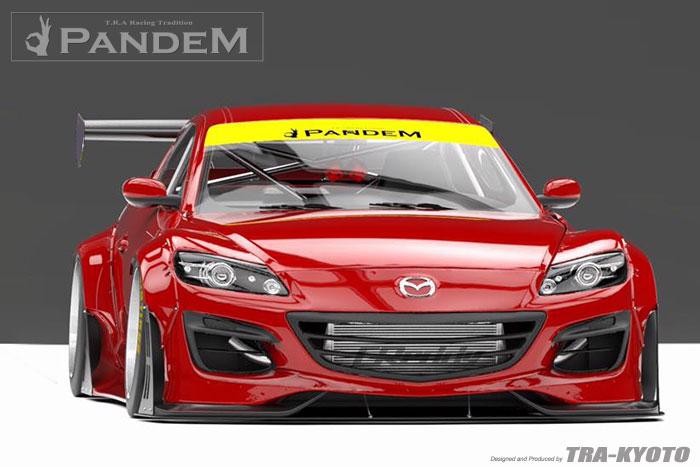 Evasive Motorsports: Pandem Front Splitter - Mazda RX-8 09-10