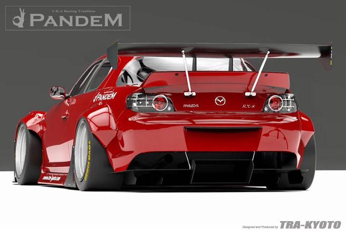 Evasive Motorsports: Pandem GT Wing (Option) - Mazda RX-8 09-10