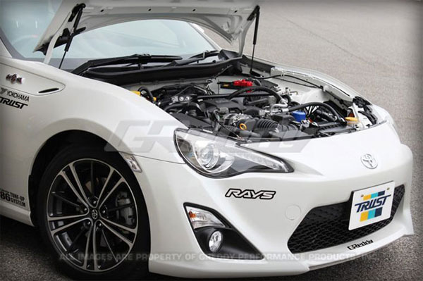 Evasive Motorsports: Greddy Carbon Hood Damper - Scion FR-S