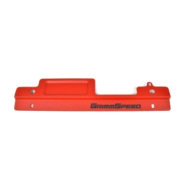 GrimmSpeed Radiator Shroud w/ Tool Tray (Red) - Subaru Impreza/WRX 02-07 / WRX STI 04-07