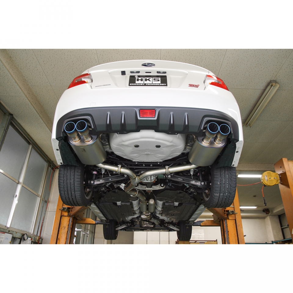Evasive Motorsports: HKS Super Turbo Muffler W-Tail Ti Exhaust