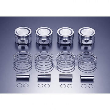 HKS Step2 Forged Piston Set (Bore: 87mm / STEP2, Nickel Plating, Molybdenum Coating) - Nissan Skyline GT-R RB26DETT