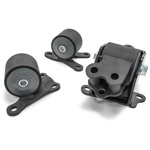 Evasive Motorsports: Innovative Steel Black Motor Mounts - Honda 