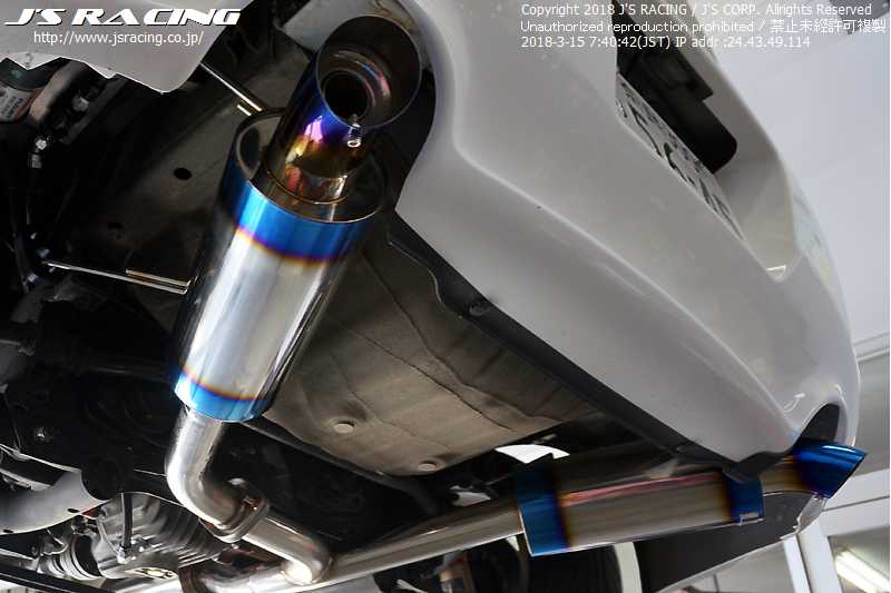 Evasive Motorsports: J's Racing R304 SUS Dual Exhaust 60RS - Honda