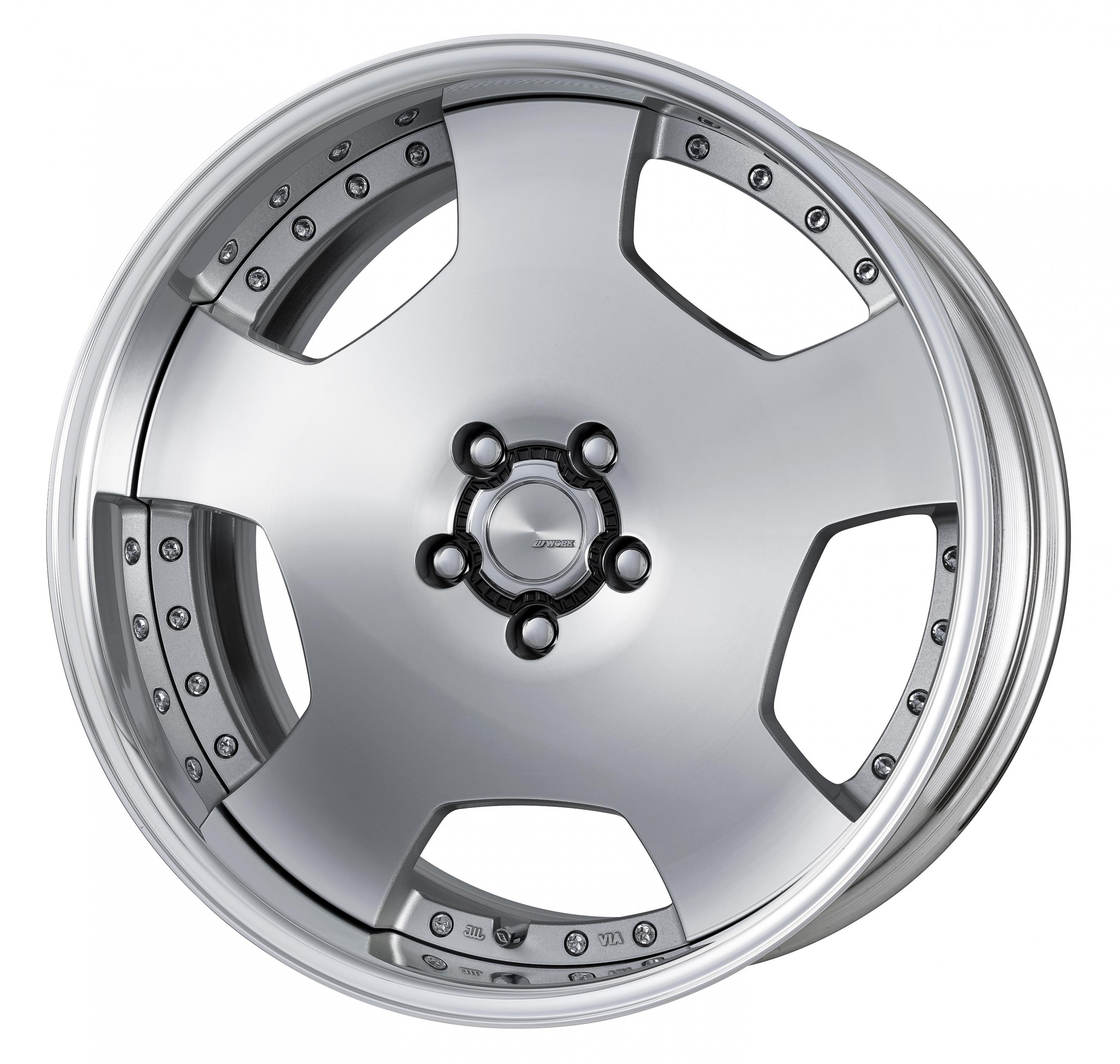 Evasive Motorsports: Work Lanvec LD1 Wheel (Step Rim) - 19x12.5 / Offset  +75 ~ -52 (A-Disk)