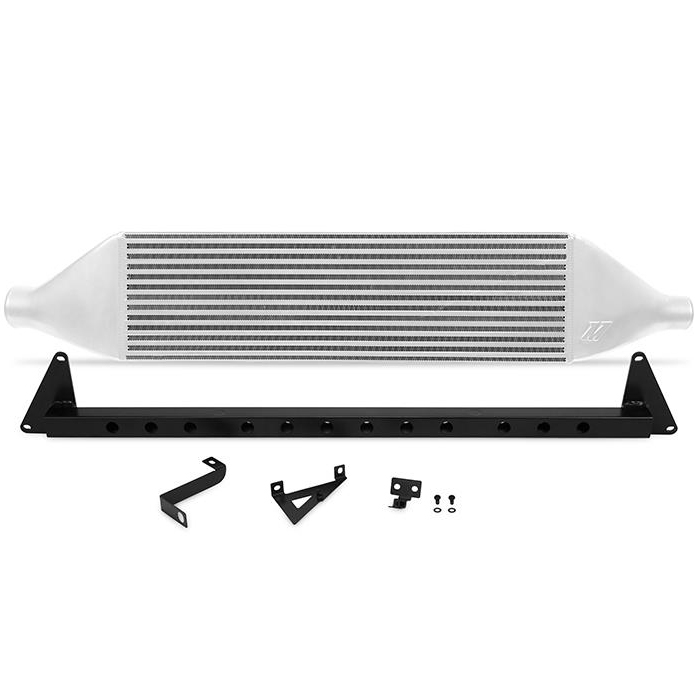 Evasive Motorsports Mishimoto Front Mount Intercooler W Crash Beam Silver Subaru Wrx Sti 08 14