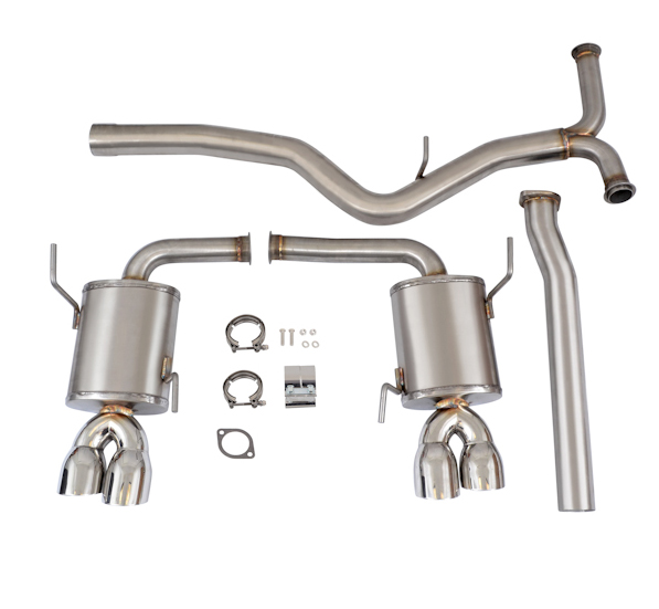 Evasive Motorsports: Mishimoto Cat-Back Exhaust - Subaru WRX / STI 15-21