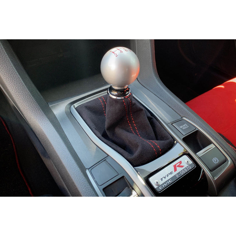 Evasive Motorsports: Muse Shift Boot (Black Alcantara / Red Stitching ...