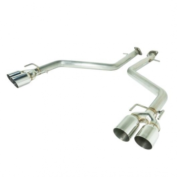 Remark Axle-Back Exhaust (Stainless Single Wall Tip) - Lexus RC200t 16-17 / RC300 18-19 / RC350 15-19