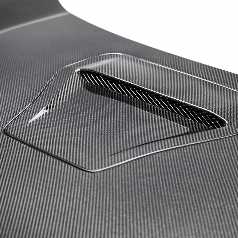 Evasive Motorsports: Seibon OEM Style Carbon Fiber Hood - Honda 