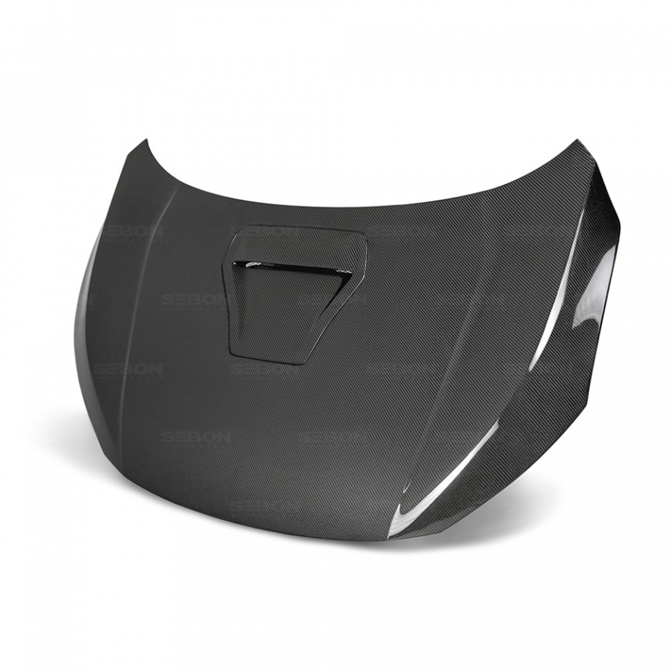 Evasive Motorsports: Seibon OEM Style Carbon Fiber Hood - Honda 