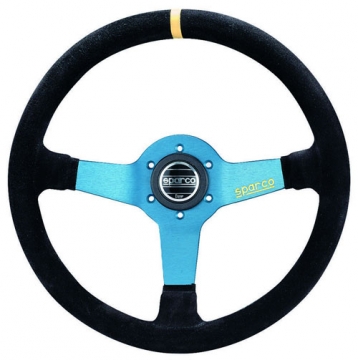 Sparco L550 Steering Wheel (350mm) - Black Suede