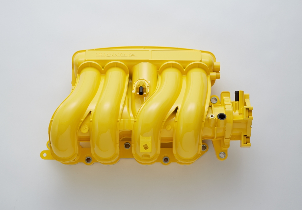 Evasive Motorsports Spoon Sports Intake Chamber Yellow Honda Fit Gk5