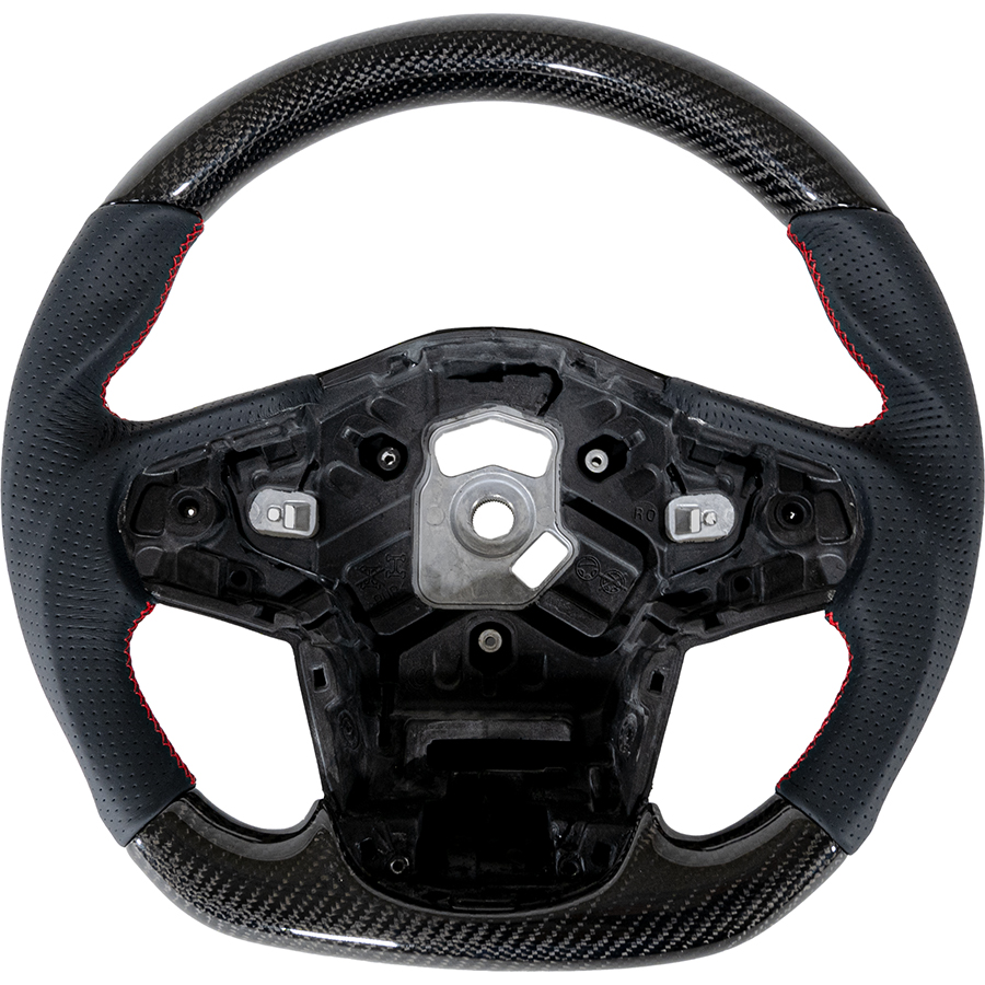 Evasive Motorsports: Suvneer Carbon Fiber Leather Steering Wheel ...