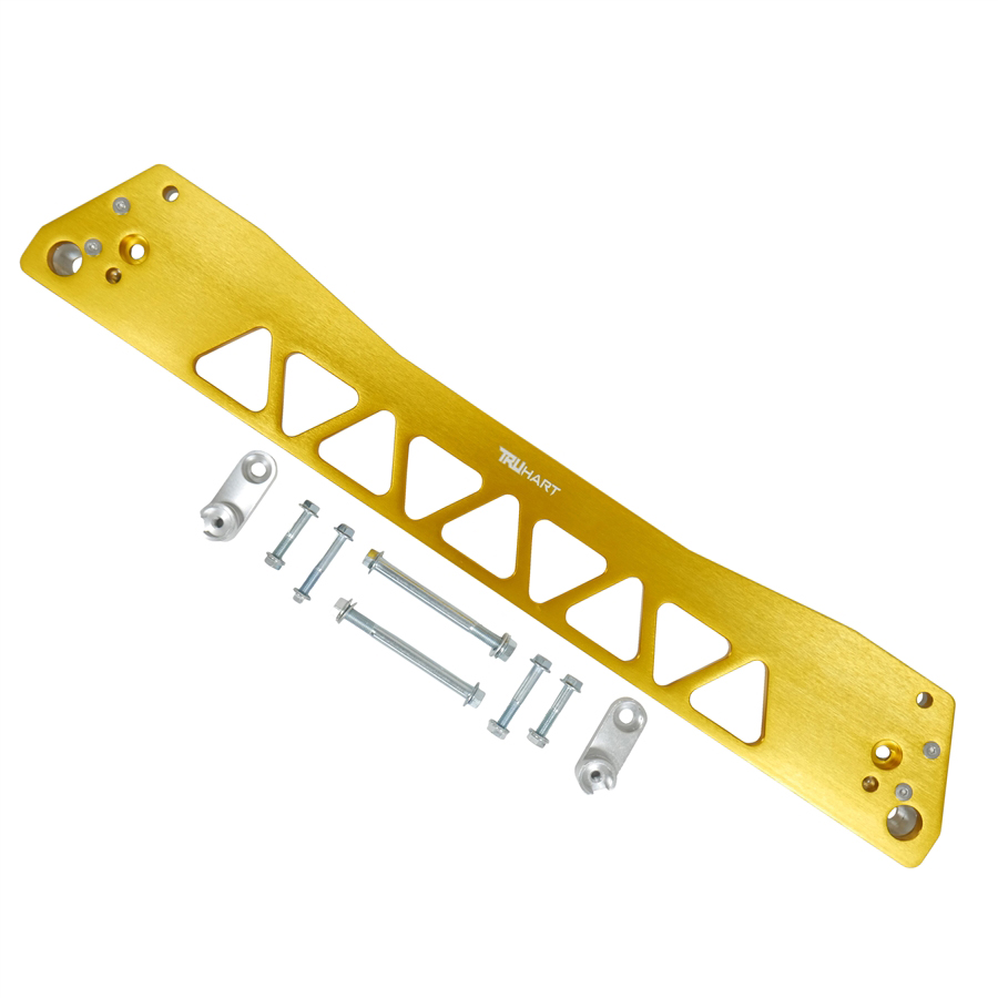 Evasive Motorsports: TruHart Subframe Brace (Rear / Anodized Gold ...