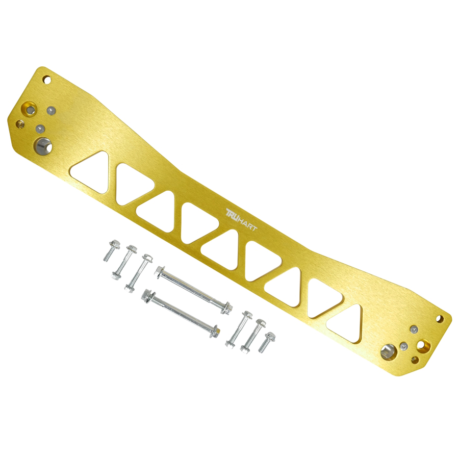 Evasive Motorsports: TruHart Subframe Brace (Rear / Anodized Gold ...