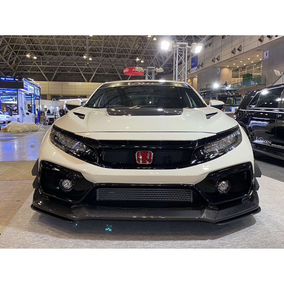 Honda civic deals front bumper guard