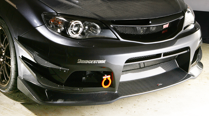 2009 sti outlet front bumper