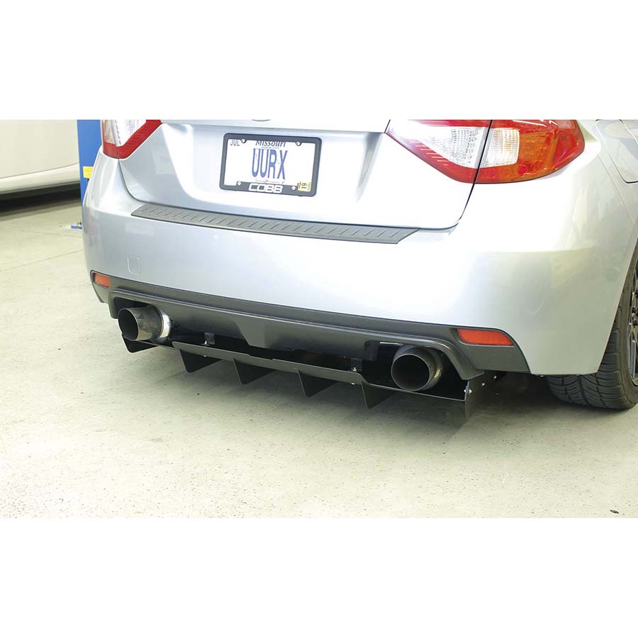 Evasive Motorsports Verus Engineering Rear Diffuser Subaru Gr Wrx Sti Hatch 08 14