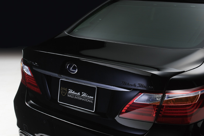 Evasive Motorsports Performance Parts For The Driven Wald Trunk Lip V2 Lexus Ls460 Ls600 Black Bison 2010 2012