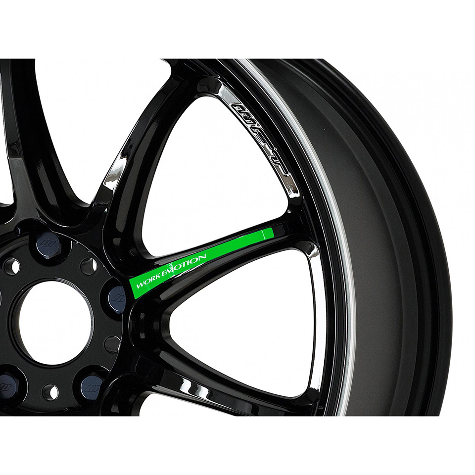 Evasive Motorsports: Work Emotion 17-19 ZR10 Spoke Decal (Green)