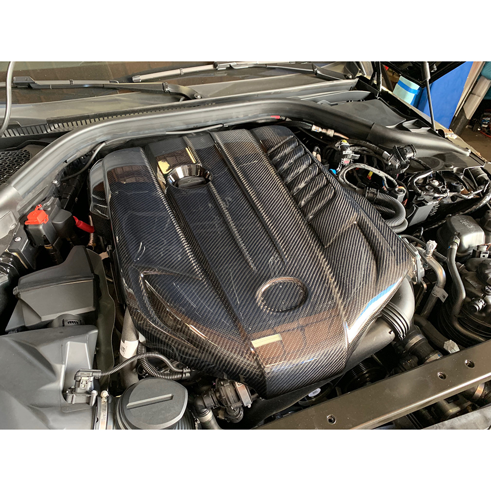 Evasive Motorsports: YMP Carbon Fiber Engine Cover - Toyota Supra