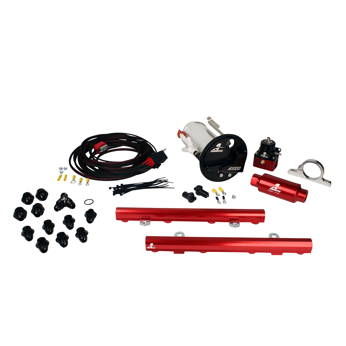 Evasive Motorsports: Aeromotive Fuel Pump Kit - A1000, 14130 Rails 