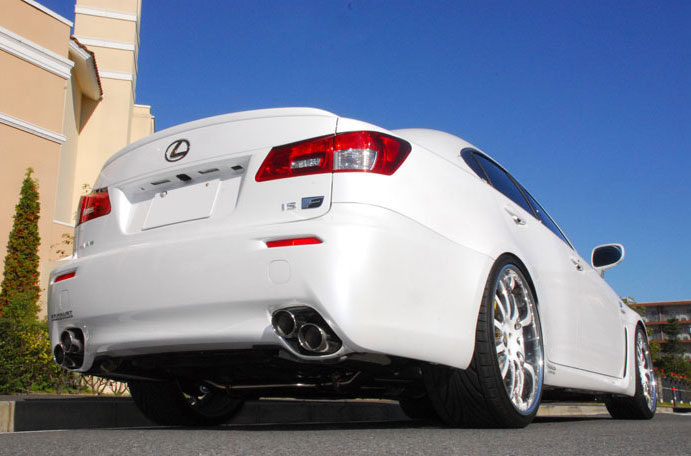 Evasive Motorsports Arqray Schaferhund Stainless Sport Exhaust Lexus Is F 07 14