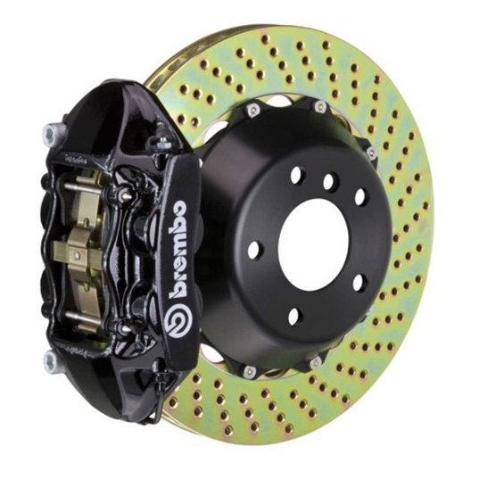 Brembo GT 405x34 2-Piece Slotted 6 Piston Big Front Brake Kit (Macan)