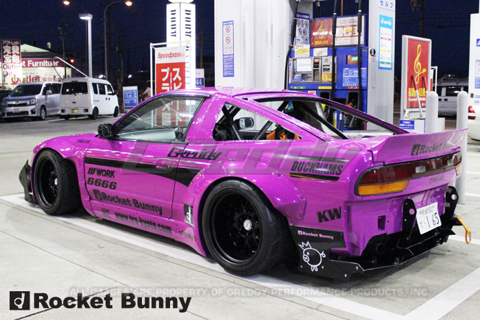 Evasive Motorsports Rocket Bunny Wide Body Aero Kit Nissan 180sx 240sx S13