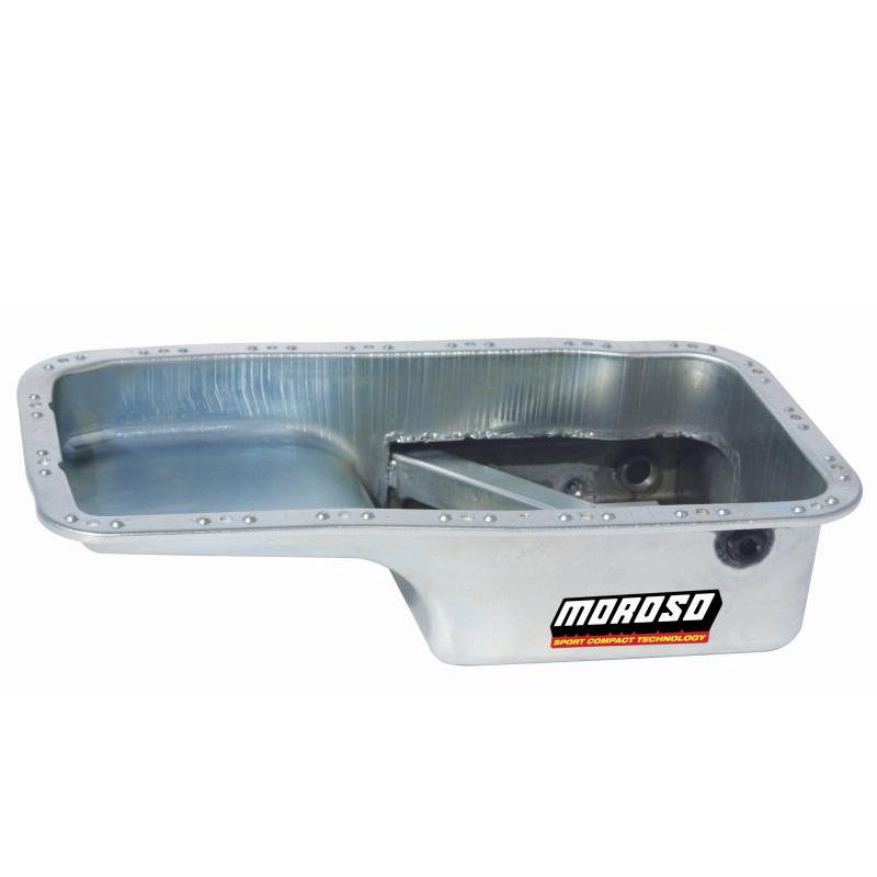 Evasive Motorsports: Moroso Steel Oil Pan: Integra 94-98 (wet Sump)