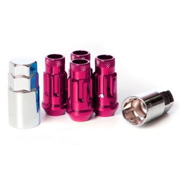 Muteki SR48 Wheel Locks - Pink (Open Ended) - 12x1.25