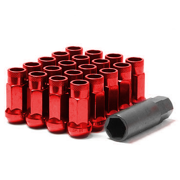 red lug nuts