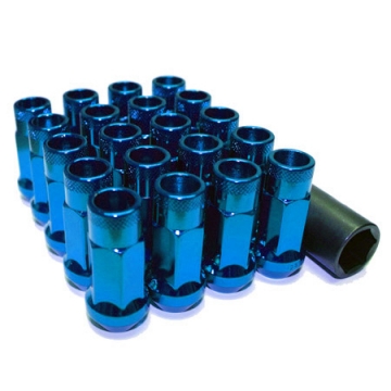 Muteki SR48 Lug Nuts - Blue (Open Ended) - 12x1.25